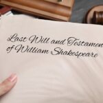 Last Will and Testament of William Shakespeare