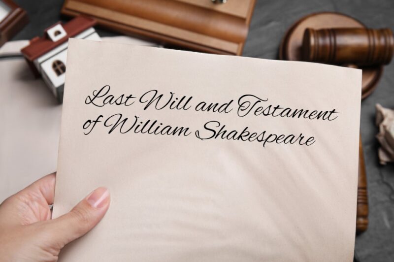 Last Will and Testament of William Shakespeare